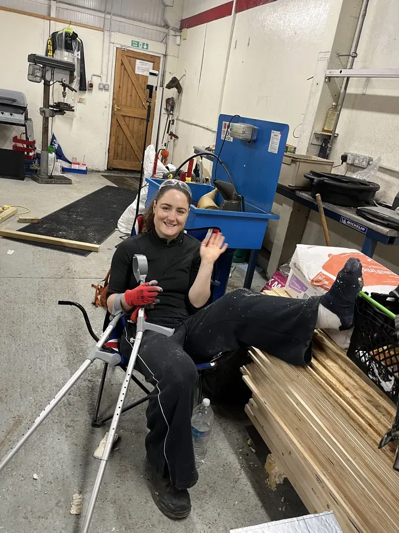 Rach not being much help…