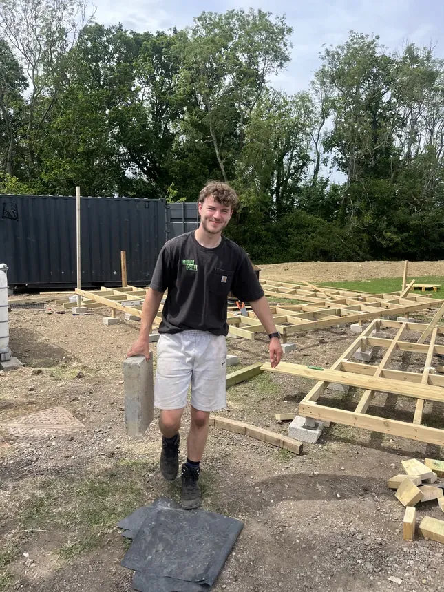 Ethan - Bill’s little brother, who has built through hail and heat, night and day
