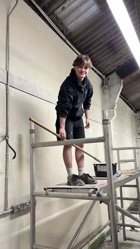 Beth - Putting in a night shift