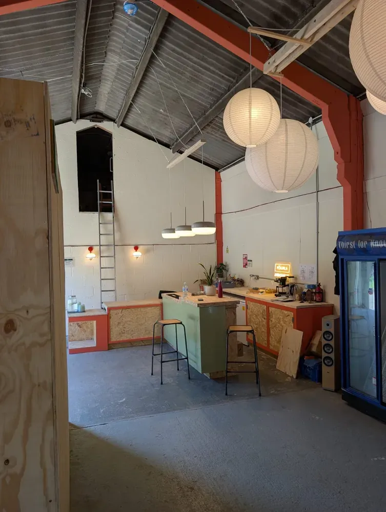 The bar