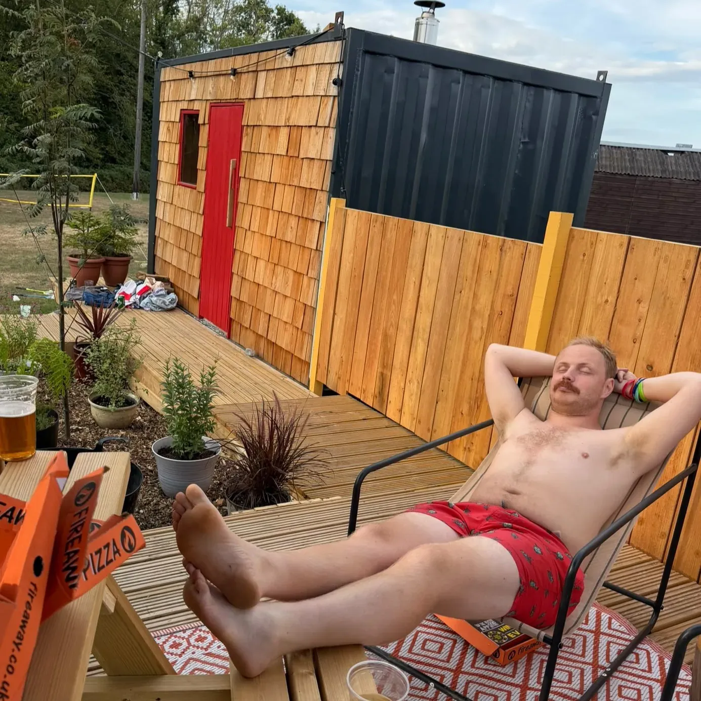 A cold plunge in the Sauna Hub at Balta Chill