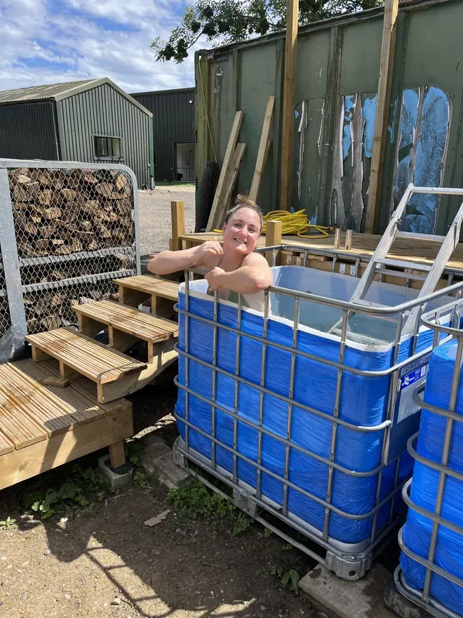 Outdoor shower